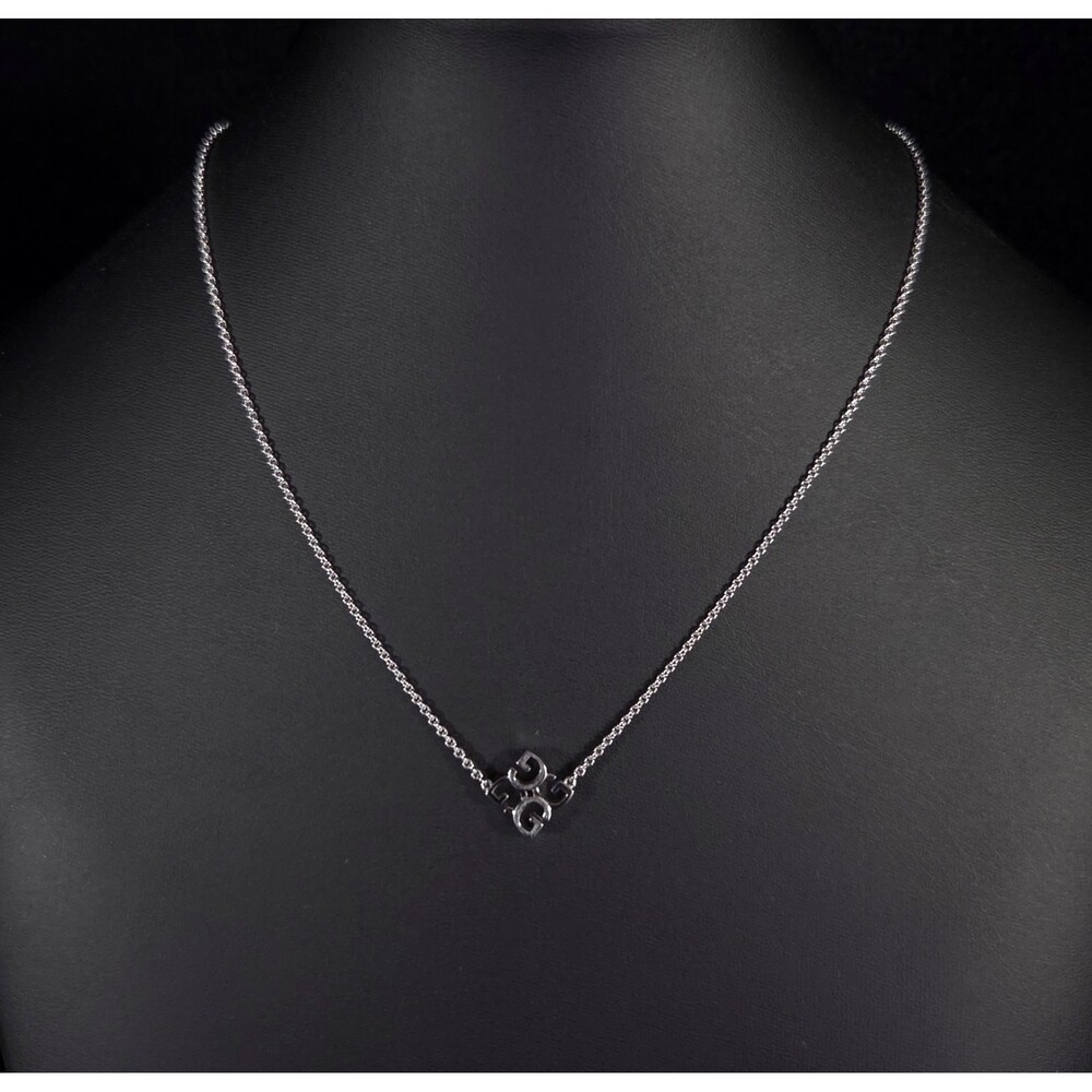 India Hicks Legacy Letter G Necklace Womens Silver Initial Pendant Jewelry